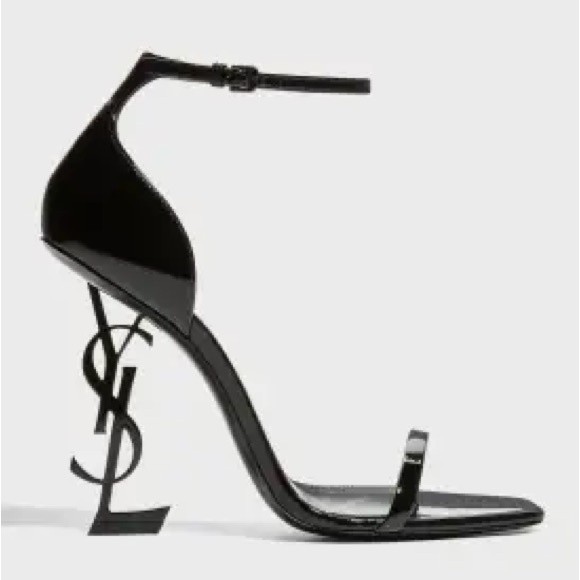 Yves Saint Laurent Shoes - Yves Saint Laurent
Opyum YSL Logo-Heel Sandals with Black Hardware
